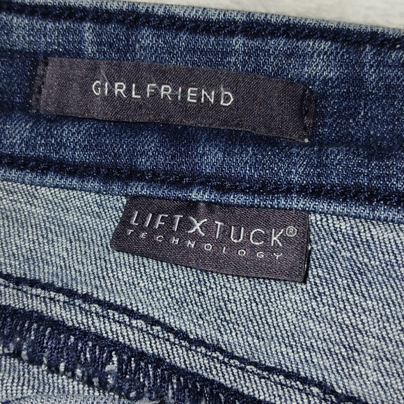 NYDJ Medium Blue Straight Leg Jeans Classic Style - Picture 6 of 7